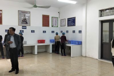 TRƯỜNG MẦM NON NINH THẮNG ĐÓN ĐOÀN GIÁM SÁT CÔNG TÁC ĐẢM BẢO AN TOÀN THỰC PHẨM